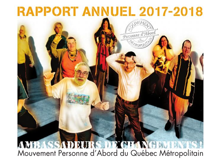 Couverture du rapport annuel 2017-2018
