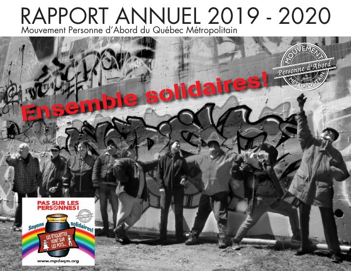 Couverture du rapport annuel 2019-2020