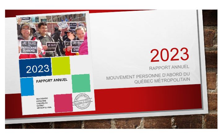 Couverture du rapport annuel 2022-2023